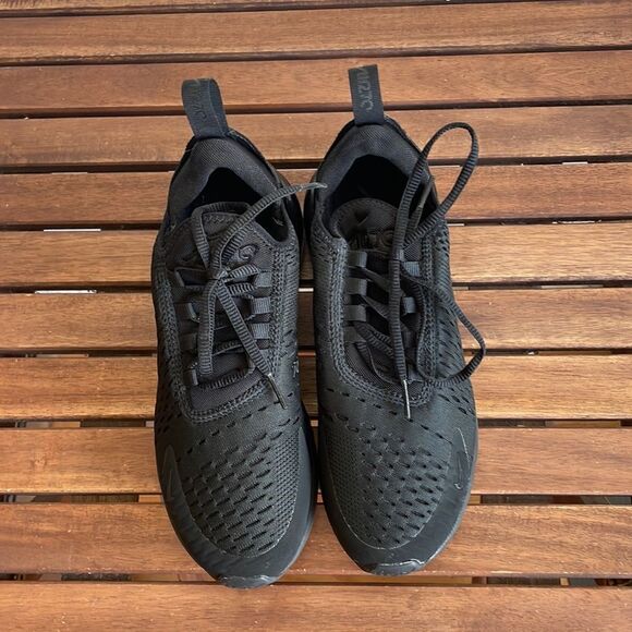 Nike Air Max 270 Black USA Women Size 7/UK 4.5/EU 38(AH6789-006) - Picture 6 of 15